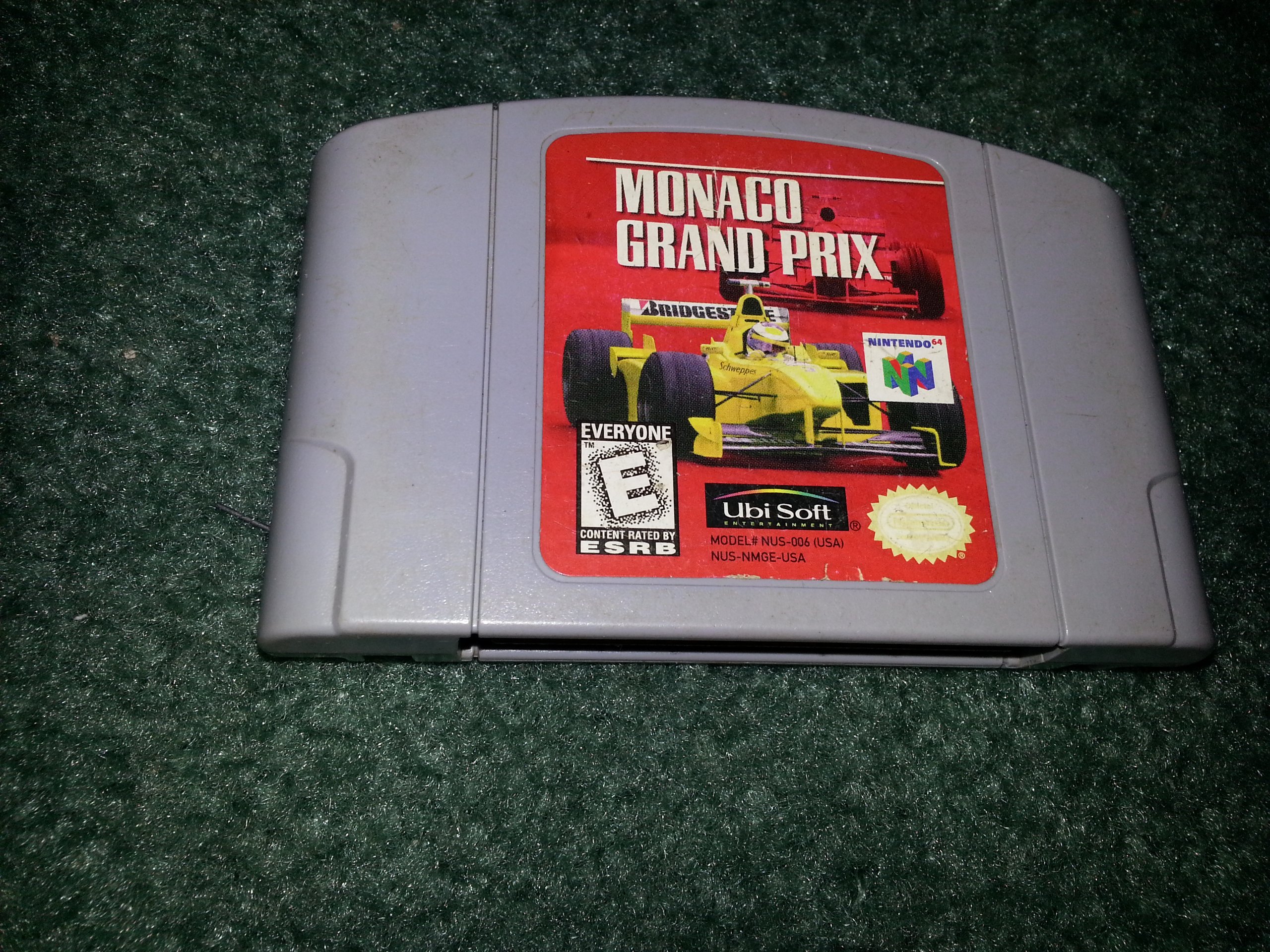 Amazon.com: Monaco Grand Prix - Nintendo 64 : Video Games